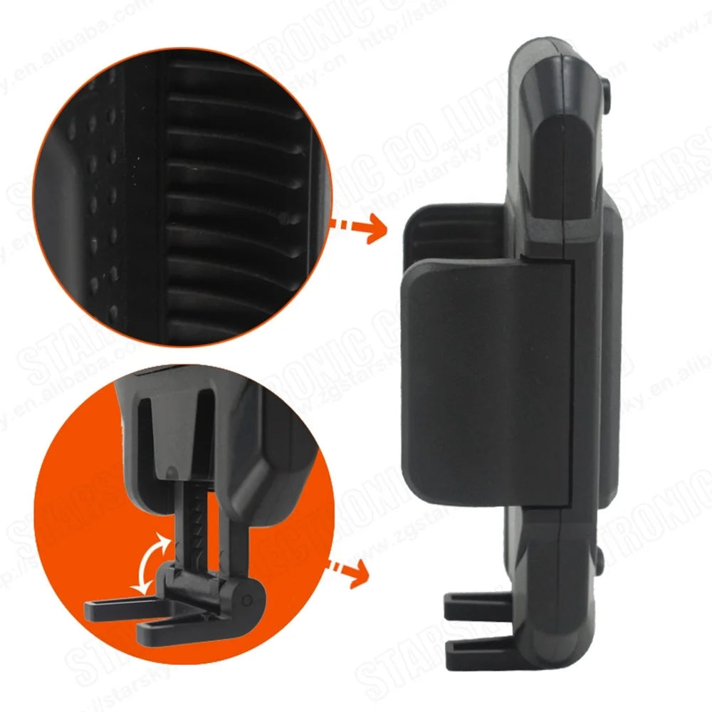 360 Degree Rotation Car Water Cup Slot Extendable Rod Design Phone Bracket - 5
