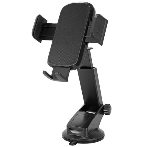 Car Dashboard Windshield Suction Cup Mount Phone Holder Extendable Rod Cellphone Bracket - 1