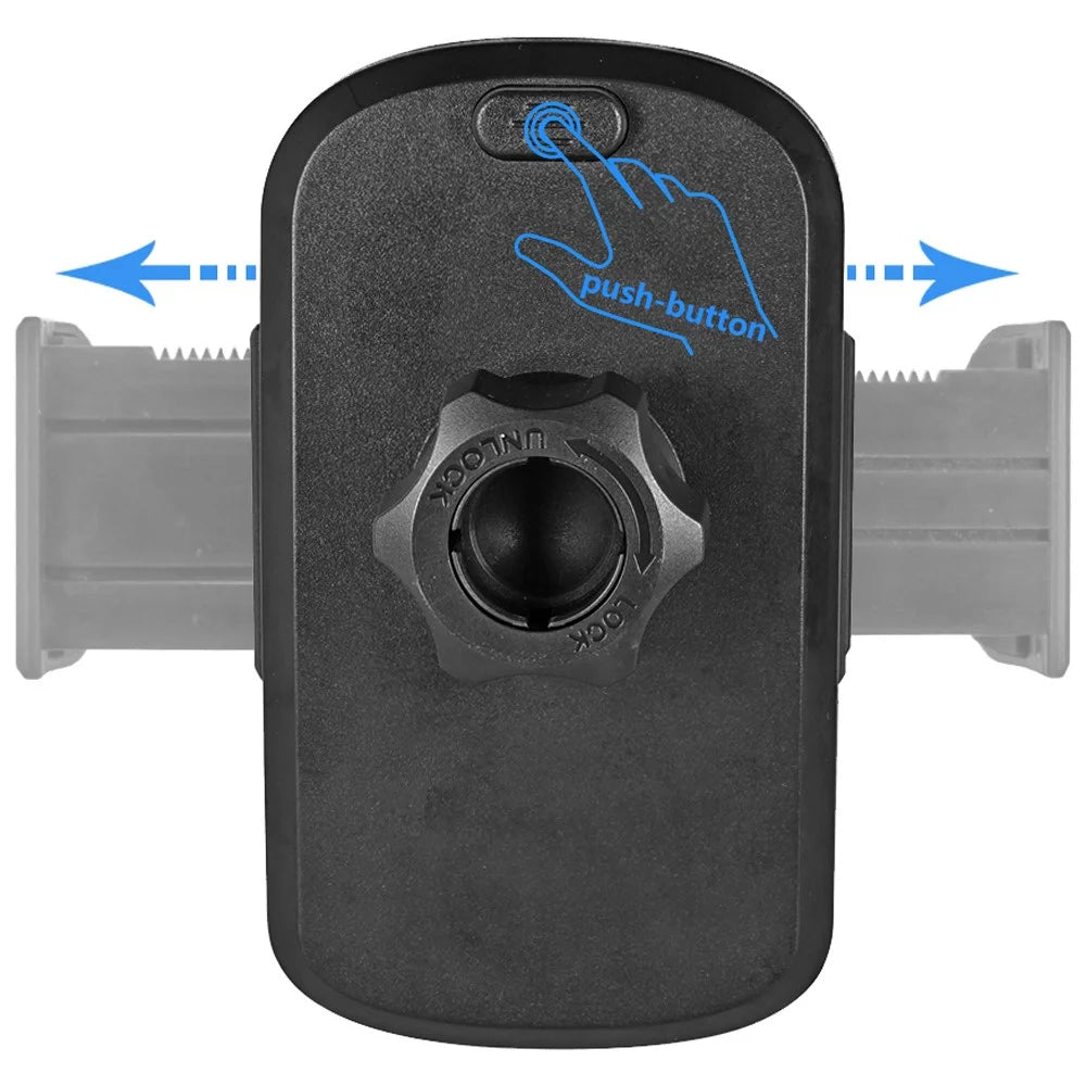 Car Dashboard Windshield Suction Cup Mount Phone Holder Extendable Rod Cellphone Bracket - 7