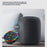 Q10 2-in-1 Bluetooth-compatible 5.3 Wireless Transmitter / Receiver MP3 Player Adapter with Colorful Atmosphere Lamp - 5