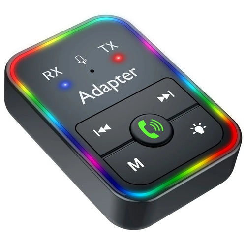Q9 2-in-1 Bluetooth-compatible 5.3 Wireless Transmitter / Receiver MP3 Player Adapter Support TF Card Playback - 1