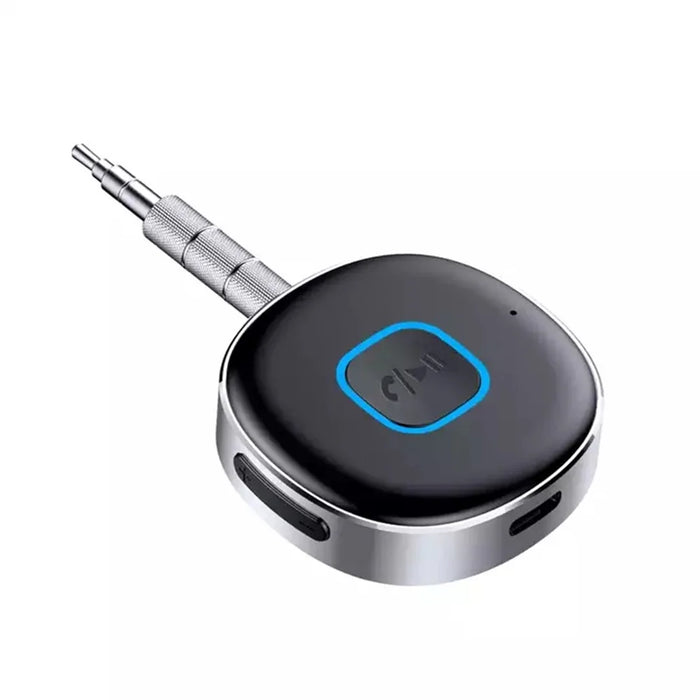 J33 Noise Reduction Car Bluetooth-compatible Adapter Wireless One-key Hands-free Call Audio Receiver - 6