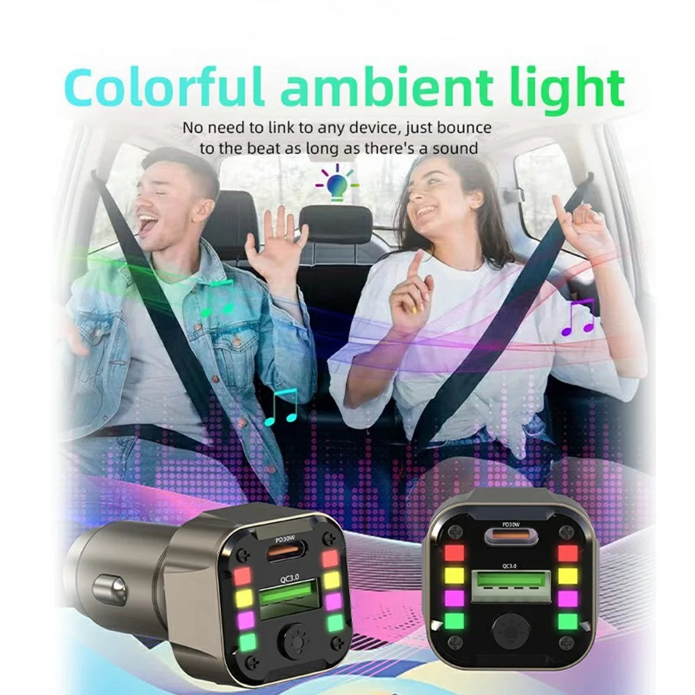K24 Car Charger PD 30W QC 3.0 Super Charger Dual Ports Car Charging Adapter for iPhone  /  Samsung  /  Huawei - 5