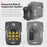 RHINOWALK MJX2001 6L Polyester Motorcycle Bumper Bag Capacity Expandable Side Hanging Bag - 5