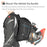 RHINOWALK Mechanic MJX2005 23L Motorcycle Backpack Helmet Mount Molle Shoulder Bag, 30x20x45cm - 2