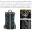 RHINOWALK Mechanic MJX2005 23L Motorcycle Backpack Helmet Mount Molle Shoulder Bag, 30x20x45cm - 6