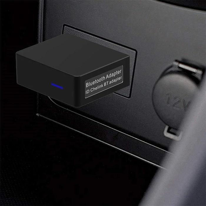CHELINK For Hyundai / Kia Wireless Music Bluetooth-compatible Receiver Car Stereo 3.5mm Aux USB Adapter - 4