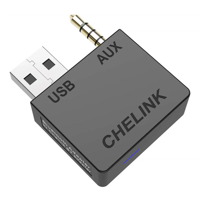 CHELINK For Hyundai / Kia Wireless Music Bluetooth-compatible Receiver Car Stereo 3.5mm Aux USB Adapter - 6