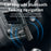 M18 Bluetooth-compatible 5.4 Lapel Clip Transmitter Receiver 2-in-1 Speaker Headphone Amplifier Wireless Car Bluetooth-compatible Adapter - 5