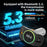 C8 Dual USB Port Car Charger Bluetooth-compatible 5.3 Receiver Hands-Free Calling with AUX Port - Black - 4