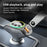 C8 Dual USB Port Car Charger Bluetooth-compatible 5.3 Receiver Hands-Free Calling with AUX Port - Black - 6
