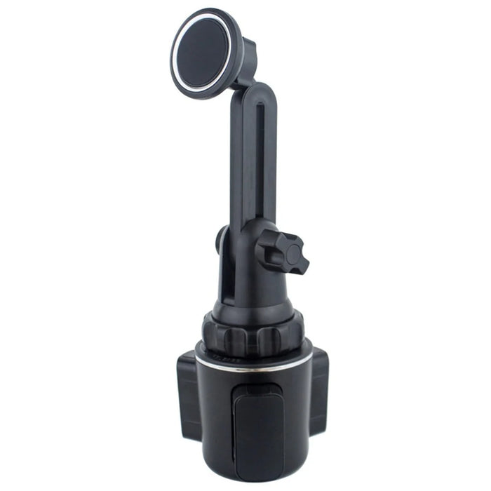 Car Cup Holder Tablet Mount 360 Degree Rotatable Magnetic Cell Phone Holder Bracket - 1