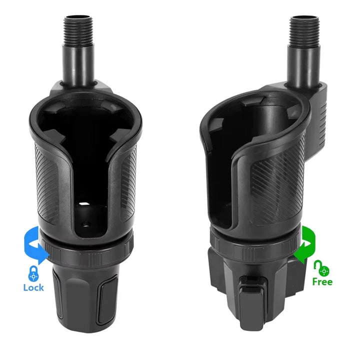 Multifunction Car Cup Holder Food Tray 360 Degree Rotation Mobile Phone Mount Bracket - 5