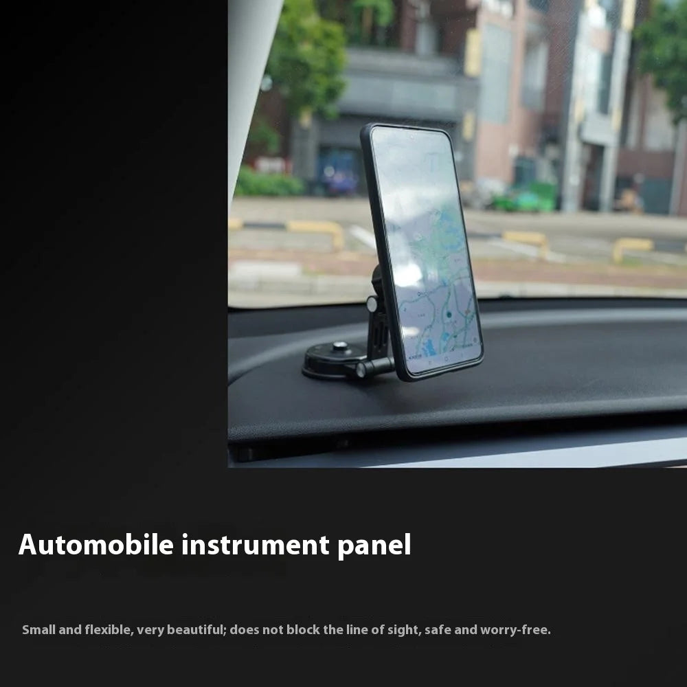 Adhesive Base Car Dashboard Mount Magnetic Mobile Phone Holder Bracket - 3