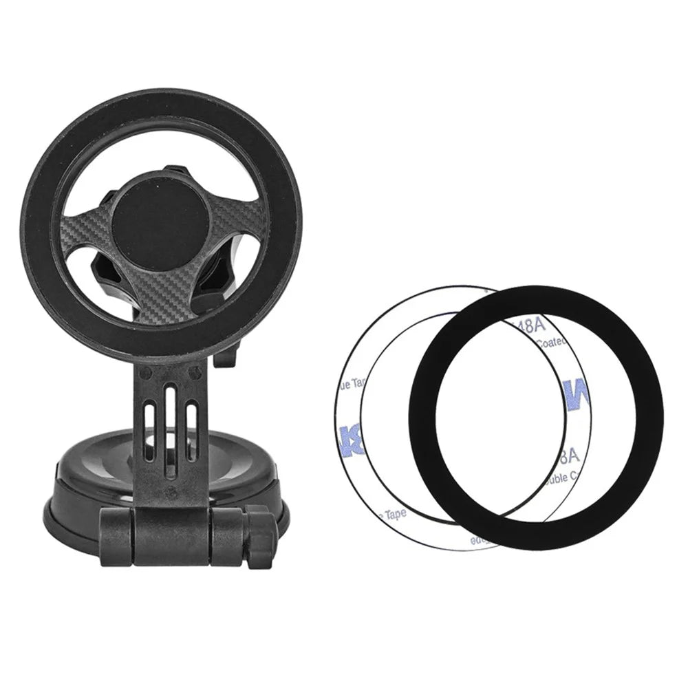 Adhesive Base Car Dashboard Mount Magnetic Mobile Phone Holder Bracket - 4