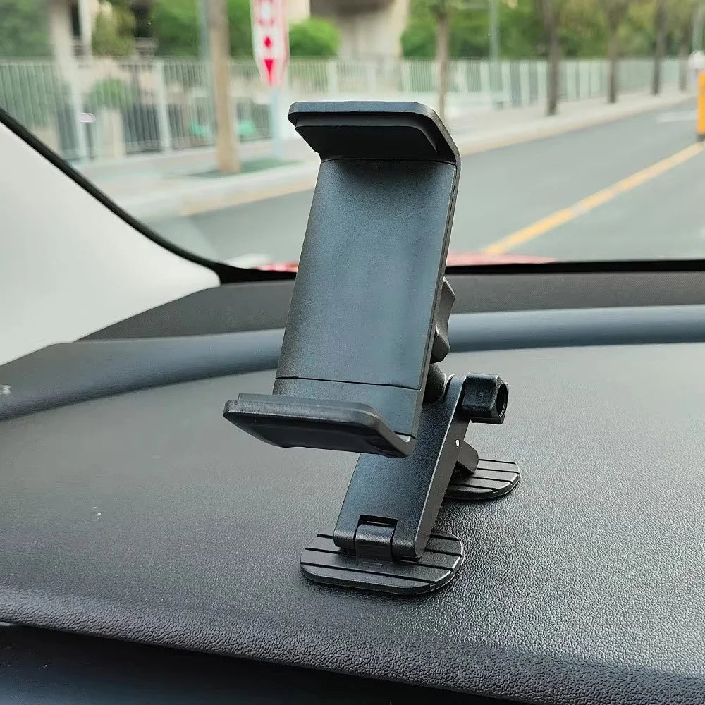 Car Phone Holder 360 Degree Rotating Adhesive Dashboard Mount Cellphone Stand - 5