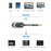 W10 2 in 1 Car Bluetooth-compatible 5.3 Receiver Transmitter Car Stereo Wireless Connection Audio Adapter - 4