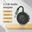 W11 2-in-1 Car Bluetooth-compatible 5.3 Transmitter Receiver Wireless Music Streaming Audio Adapter - 4