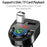 G32 Car Charger Voltage Detection FM Transmitter Bluetooth-Compatible MP3 Player with Voice Navigation - 5