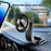 CH20 Magnetic Car Dashboard Phone Holder with 360 Degree Rotatable Base Flexible Bending Arm Cellphone Bracket - 2
