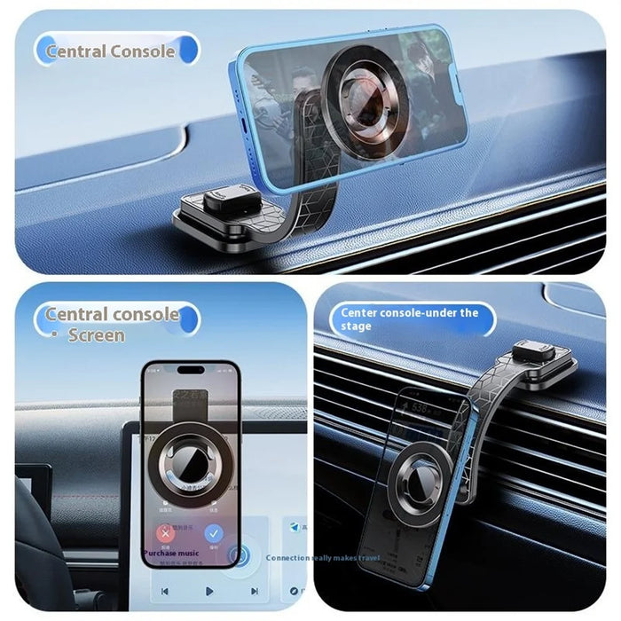 CH20 Magnetic Car Dashboard Phone Holder with 360 Degree Rotatable Base Flexible Bending Arm Cellphone Bracket - 3