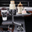 CP252 Multifunction Car Cell Phone Mount Bracket Food Tray with Dual Rotatable Cup Holder - 2