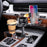 CP252 Multifunction Car Cell Phone Mount Bracket Food Tray with Dual Rotatable Cup Holder - 7