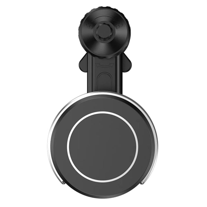 Y6 Car Air Vent Mount Automatic Positioning Magnetic Phone Holder Extension Rod Cellphone Bracket - Black - 2