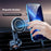 Y6 Car Air Vent Mount Automatic Positioning Magnetic Phone Holder Extension Rod Cellphone Bracket - Black - 3