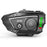 BT56 Motorcycle Helmet Headphone Bluetooth-Compatible Music Headset with Rhythm Light Effects - 1