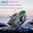 BT56 Motorcycle Helmet Headphone Bluetooth-Compatible Music Headset with Rhythm Light Effects - 5