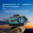 C50 Motorcycle Helmet Headphone Bluetooth-Compatible 5.4 Music Headset with Rhythm Light Effects - 2