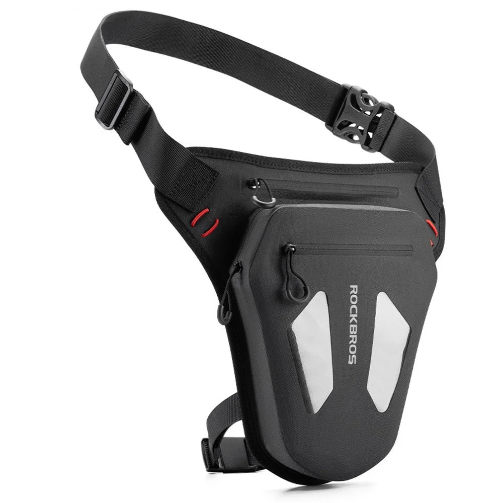 ROCKBROS 3017001801 / AS-081-1 Motorcycle Rider Leg Bag Unisex Waist Pack Crossbody Chest Bag - 2