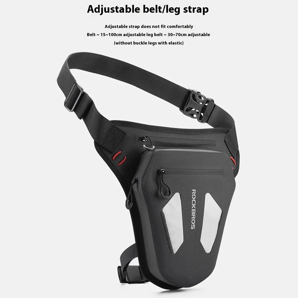 ROCKBROS 3017001801 / AS-081-1 Motorcycle Rider Leg Bag Unisex Waist Pack Crossbody Chest Bag - 4