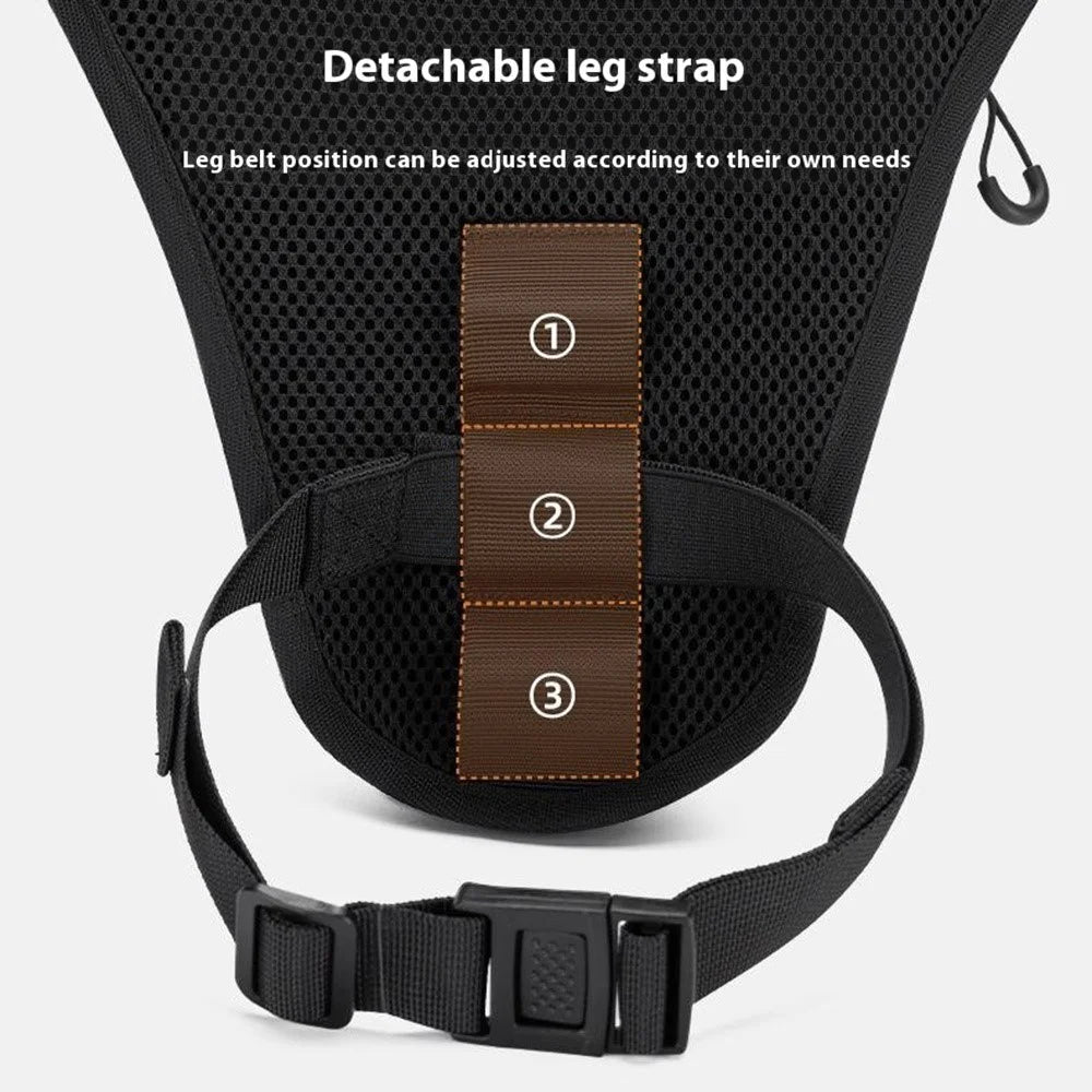 ROCKBROS 3017001801 / AS-081-1 Motorcycle Rider Leg Bag Unisex Waist Pack Crossbody Chest Bag - 5