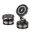 D1W Magnetic Car Phone Holder Wireless Charger 360° Foldable Vacuum Suction Phone Mount Stand - Black - 1