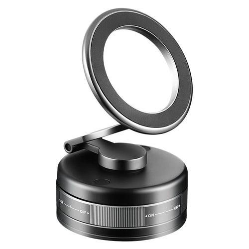 S11 Dashboard Magnetic Car Phone Holder 360° Rotation Foldable Alloy Mobile Phone Mount - 1