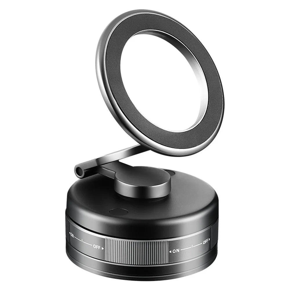 S11 Dashboard Magnetic Car Phone Holder 360° Rotation Foldable Alloy Mobile Phone Mount - 1