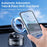S11 Dashboard Magnetic Car Phone Holder 360° Rotation Foldable Alloy Mobile Phone Mount - 3