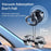 S11 Dashboard Magnetic Car Phone Holder 360° Rotation Foldable Alloy Mobile Phone Mount - 4