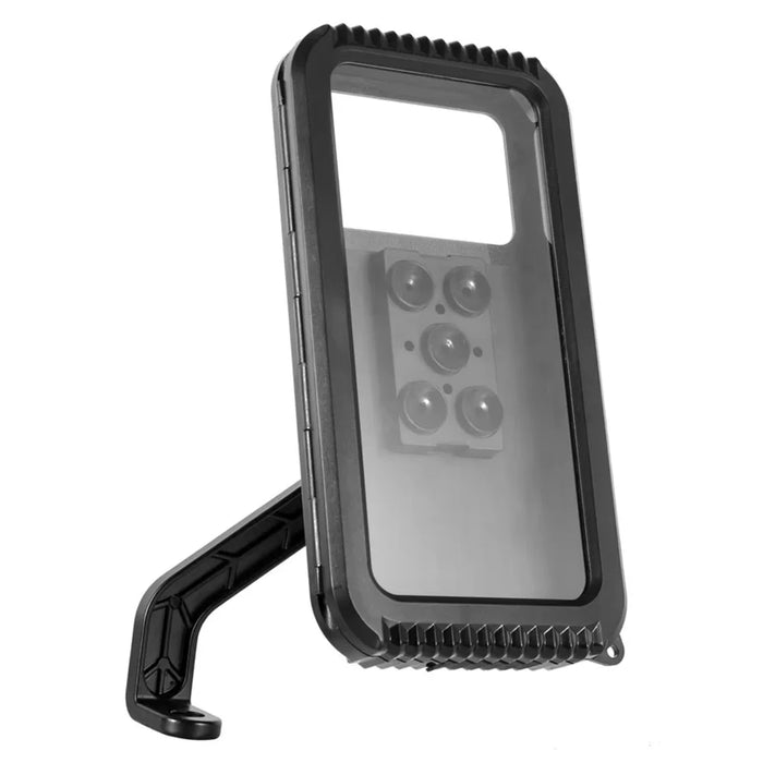 Motorcycle Bike Electric Scooter Phone Mount Rearview Mirror Holder Waterproof Case - 1