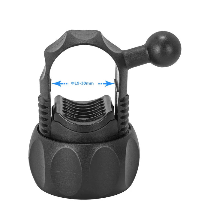 Bike Phone Mount Bracket E-Bike Motorcycle Stroller Golf Cart Rotatable Cellphone Holder - 7