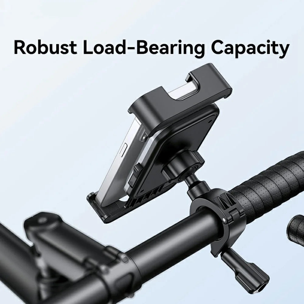 USAMS ZJ082 Bike Motorcycle Universal Phone Mount Holder Handlebar Rearview Mirror Bracket - 7