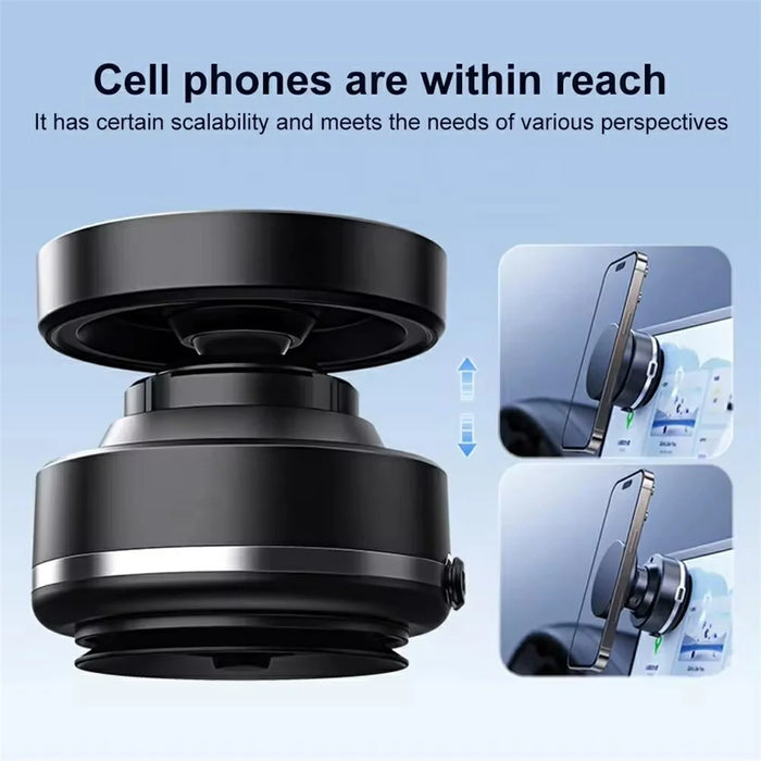 X95 Magnetic Vacuum Suction Cup Phone Mount Car Dashboard Windshield Navigation Bracket - 2