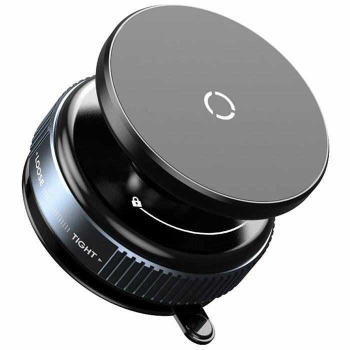 X97 Car Phone Mount Magnetic Dashboard Holder Suction Cup Smartphone Bracket - Black - 1