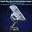 T30 Car Dashboard Magnetic Phone Holder 360 Degree Rotation Vacuum Suction Cup Bracket - 5