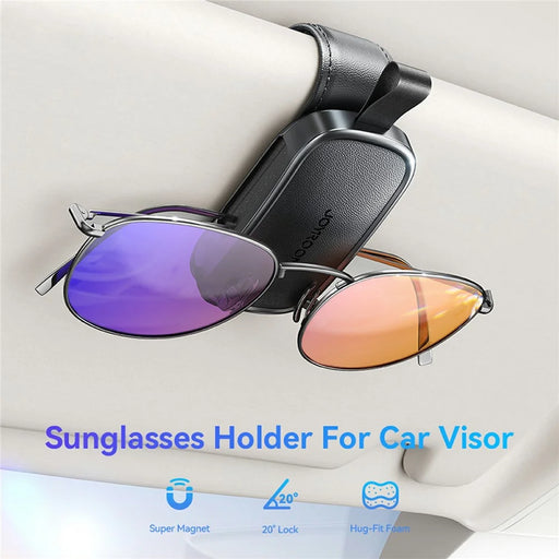 JOYROOM JR-ZS511 Sunglass Holder for Car Visor Sunglasses Organizer Magnetic Clip - 2