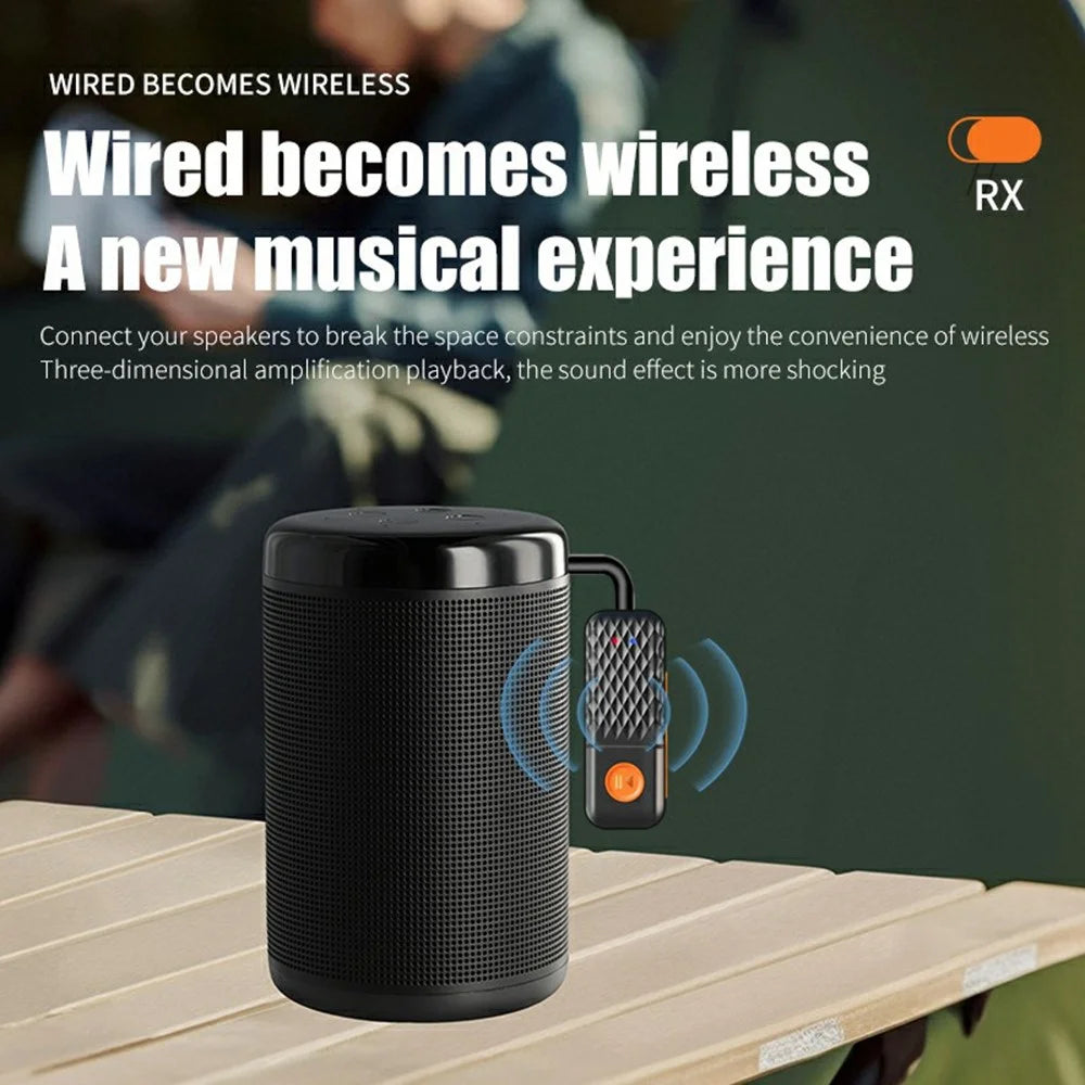 T90 AUX 3.5mm Car Bluetooth-Compatible Adapter Wireless Audio Transmitter Receiver - 4