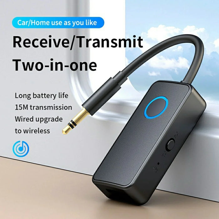 M30 2 In 1 Bluetooth-compatible 5.4 Audio Receiver Transmitter for Car TV AUX Stereo Wireless Adapter - 2