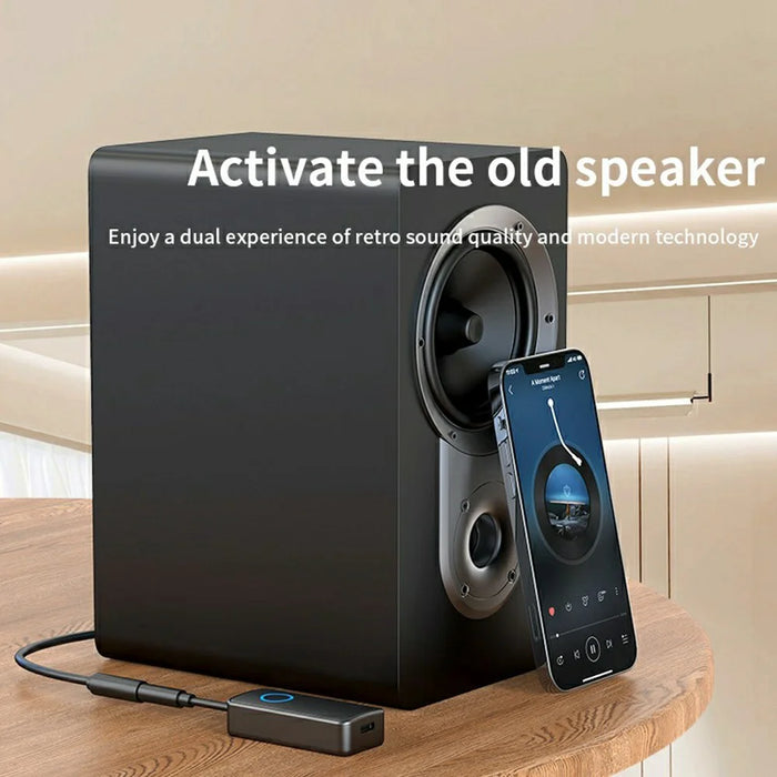 M30 2 In 1 Bluetooth-compatible 5.4 Audio Receiver Transmitter for Car TV AUX Stereo Wireless Adapter - 3